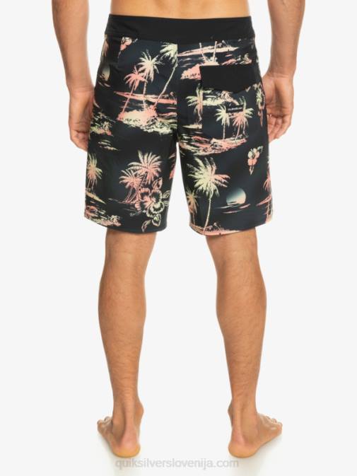 Quiksilver PJ4H243 moški Črna surfsilk qs 69 18 kratke hlače za desko