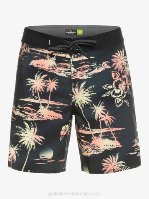 Quiksilver PJ4H243 moški Črna surfsilk qs 69 18 kratke hlače za desko