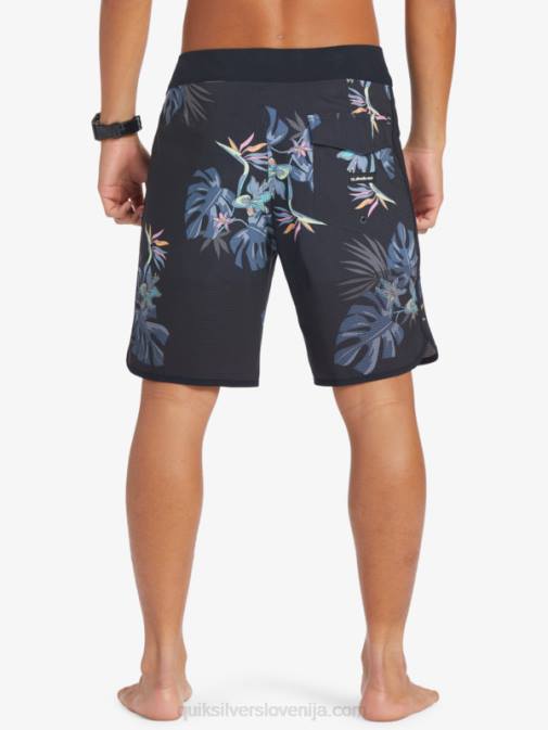 Quiksilver PJ4H24 moški Črna Highlite Scallop 19 kratke hlače za desko