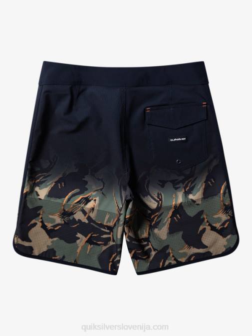 Quiksilver PJ4H25 moški štiriperesna deteljica Highlite Scallop 19 kratke hlače za desko