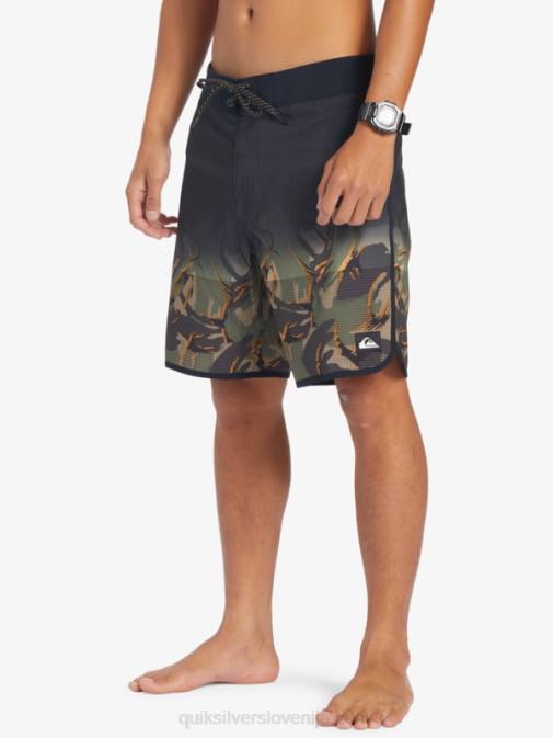Quiksilver PJ4H25 moški štiriperesna deteljica Highlite Scallop 19 kratke hlače za desko
