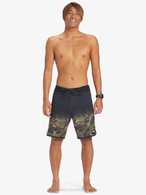 Quiksilver PJ4H25 moški štiriperesna deteljica Highlite Scallop 19 kratke hlače za desko