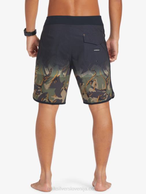 Quiksilver PJ4H25 moški štiriperesna deteljica Highlite Scallop 19 kratke hlače za desko