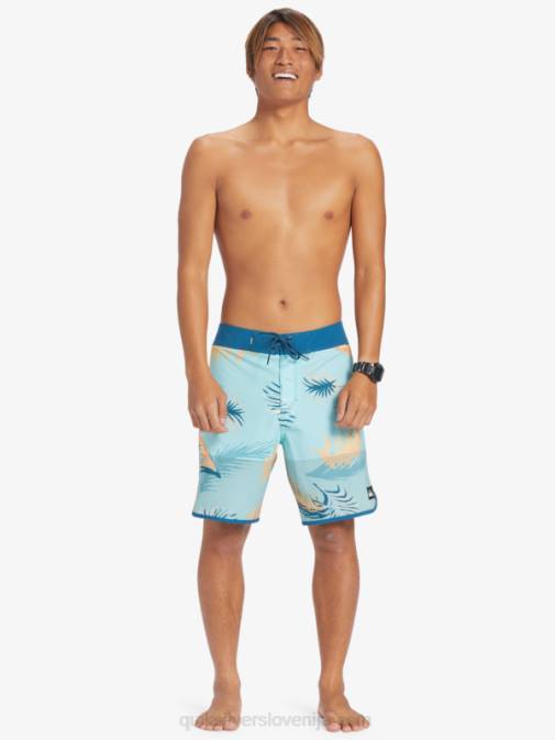 Quiksilver PJ4H27 moški maroško modra Highlite Scallop 19 kratke hlače za desko