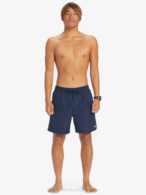 Quiksilver PJ4H280 moški mornarsko modri blazer plaža prosim 17 volejev