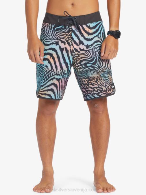 Quiksilver PJ4H28 moški asfalt Highlite Scallop 19 kratke hlače za desko