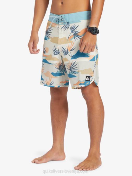 Quiksilver PJ4H29 moški breza Highlite Scallop 19 kratke hlače za desko