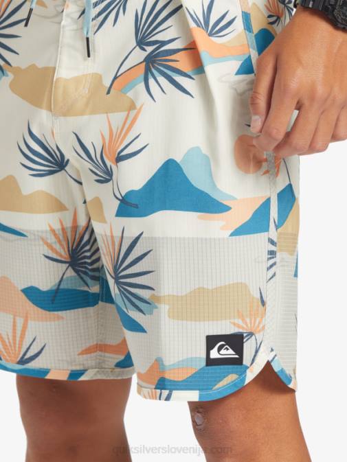 Quiksilver PJ4H29 moški breza Highlite Scallop 19 kratke hlače za desko