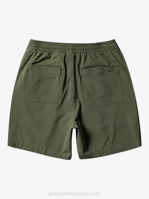 Quiksilver PJ4H303 moški štiriperesna deteljica taxer heather 18 amphibian boardshorts