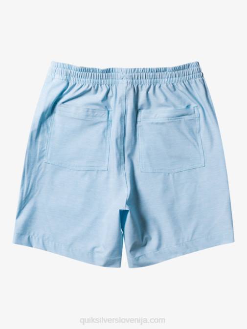 Quiksilver PJ4H304 moški nebesno modro resje taxer heather 18 amphibian boardshorts
