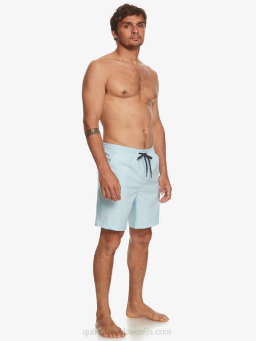 Quiksilver PJ4H304 moški nebesno modro resje taxer heather 18 amphibian boardshorts