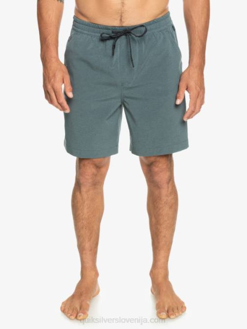 Quiksilver PJ4H305 moški temni skrilavec taxer heather 18 amphibian boardshorts