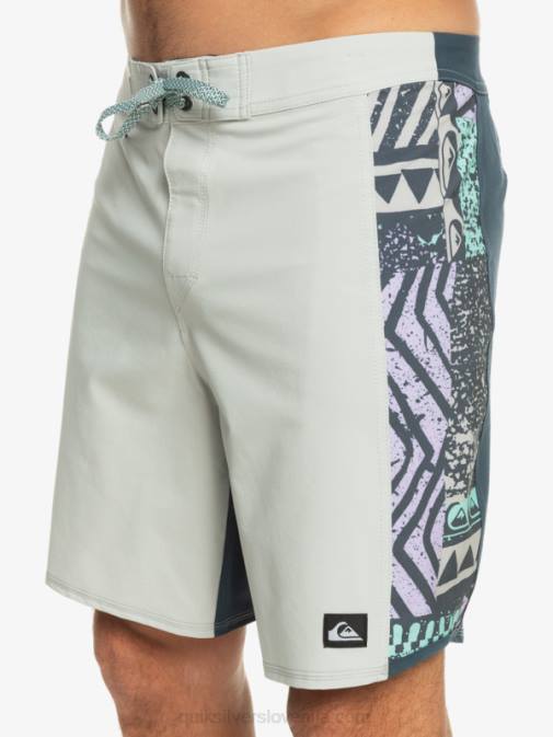 Quiksilver PJ4H311 moški sivo vijolična deskarske hlače surfsilk arch 18