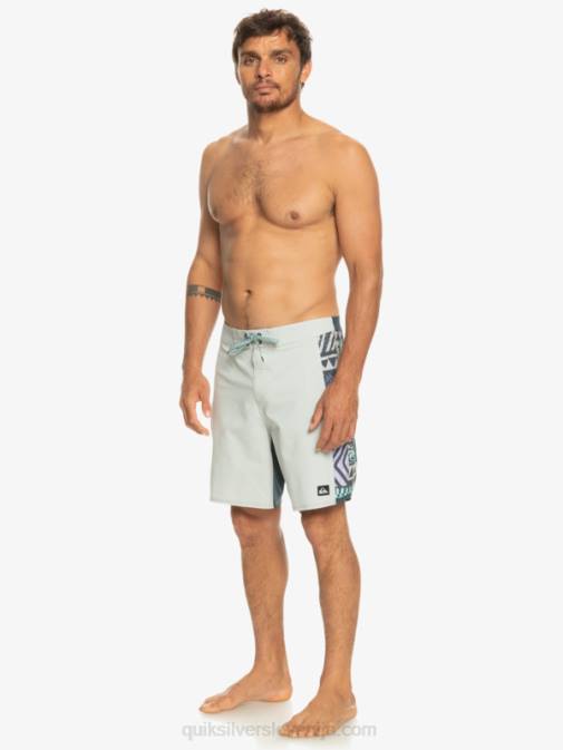 Quiksilver PJ4H311 moški sivo vijolična deskarske hlače surfsilk arch 18