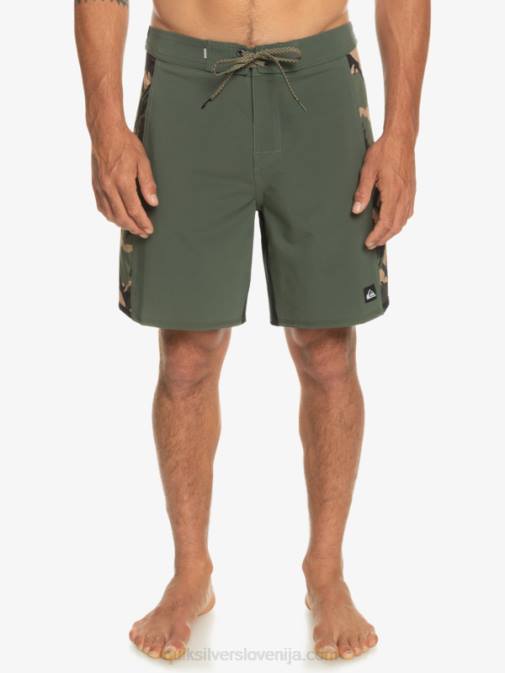 Quiksilver PJ4H312 moški camo deskarske hlače surfsilk arch 18
