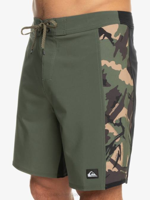 Quiksilver PJ4H312 moški camo deskarske hlače surfsilk arch 18