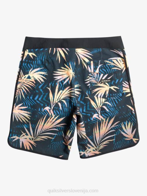 Quiksilver PJ4H31 moški Črna Highlite Scallop 19 kratke hlače za desko