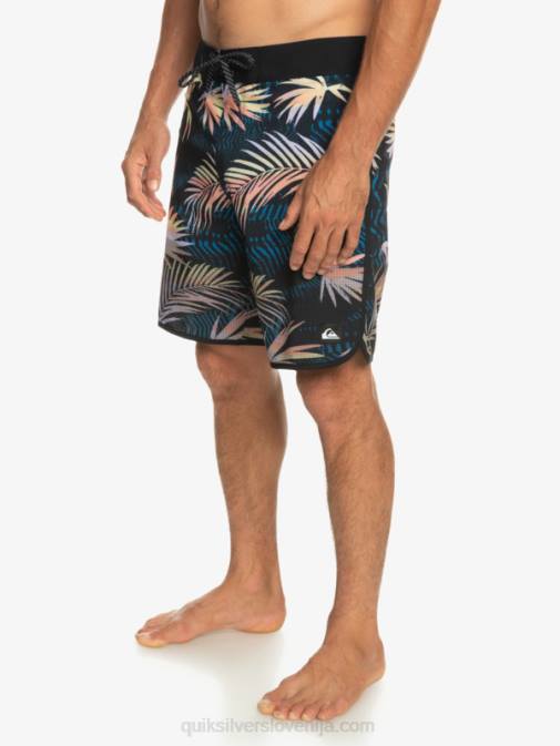 Quiksilver PJ4H31 moški Črna Highlite Scallop 19 kratke hlače za desko