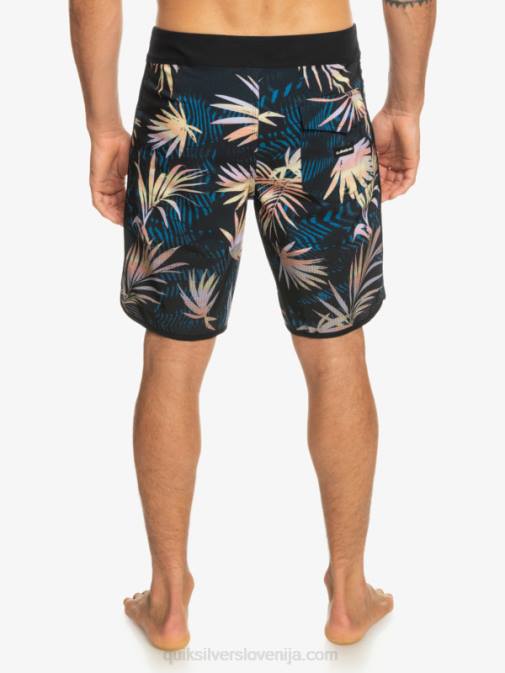 Quiksilver PJ4H31 moški Črna Highlite Scallop 19 kratke hlače za desko