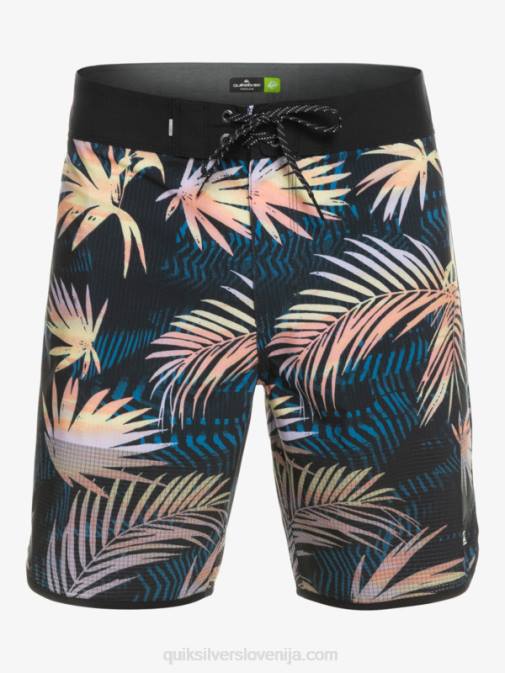 Quiksilver PJ4H31 moški Črna Highlite Scallop 19 kratke hlače za desko