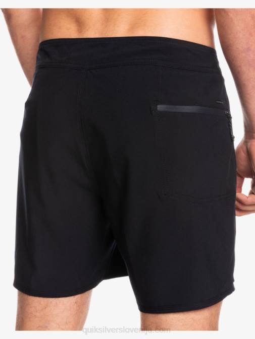 Quiksilver PJ4H338 moški Črna surfsilk kaimana 16 kratke hlače za desko