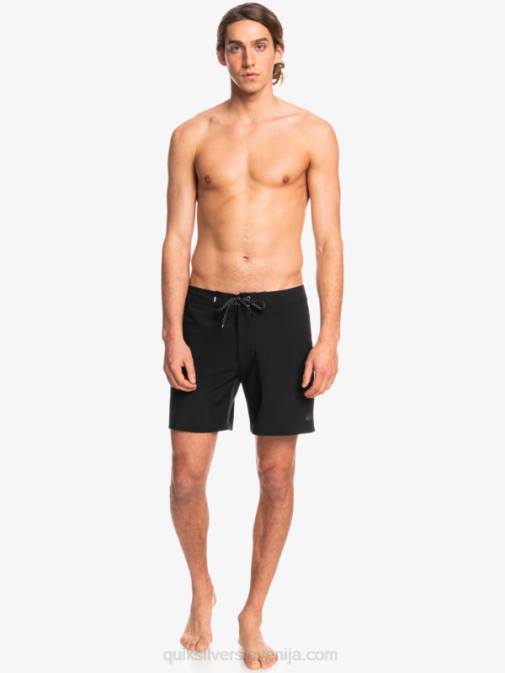 Quiksilver PJ4H338 moški Črna surfsilk kaimana 16 kratke hlače za desko