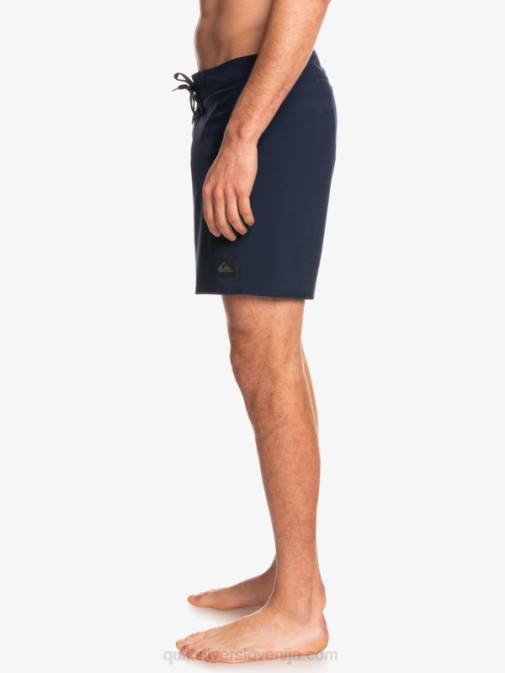 Quiksilver PJ4H339 moški mornarsko modri blazer surfsilk kaimana 16 kratke hlače za desko