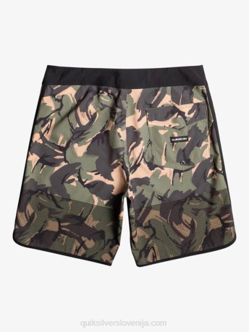 Quiksilver PJ4H33 moški camo Highlite Scallop 19 kratke hlače za desko