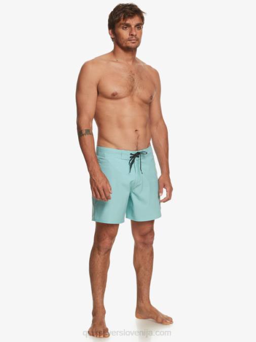 Quiksilver PJ4H340 moški kameja modra surfsilk kaimana 16 kratke hlače za desko