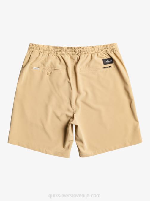 Quiksilver PJ4H344 moški plage oceanske elastične kratke hlače 18 dvoživk