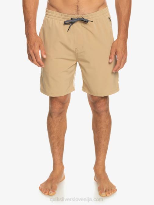 Quiksilver PJ4H344 moški plage oceanske elastične kratke hlače 18 dvoživk