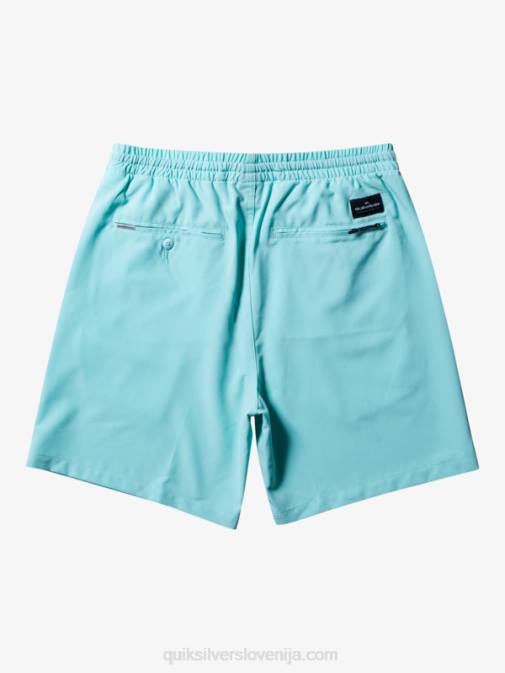 Quiksilver PJ4H346 moški angelsko modra oceanske elastične kratke hlače 18 dvoživk