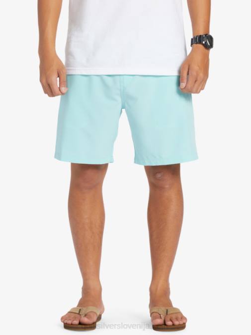 Quiksilver PJ4H346 moški angelsko modra oceanske elastične kratke hlače 18 dvoživk