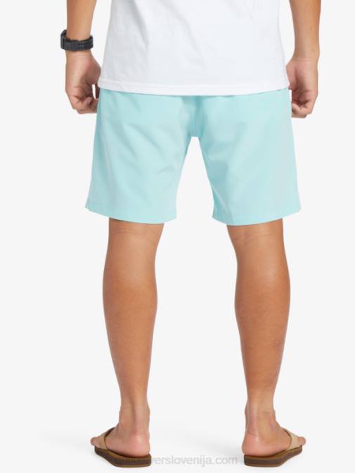 Quiksilver PJ4H346 moški angelsko modra oceanske elastične kratke hlače 18 dvoživk