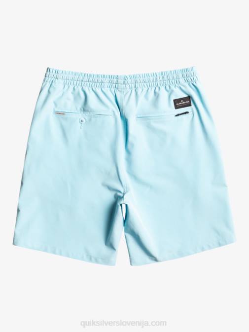 Quiksilver PJ4H347 moški modro nebo oceanske elastične kratke hlače 18 dvoživk