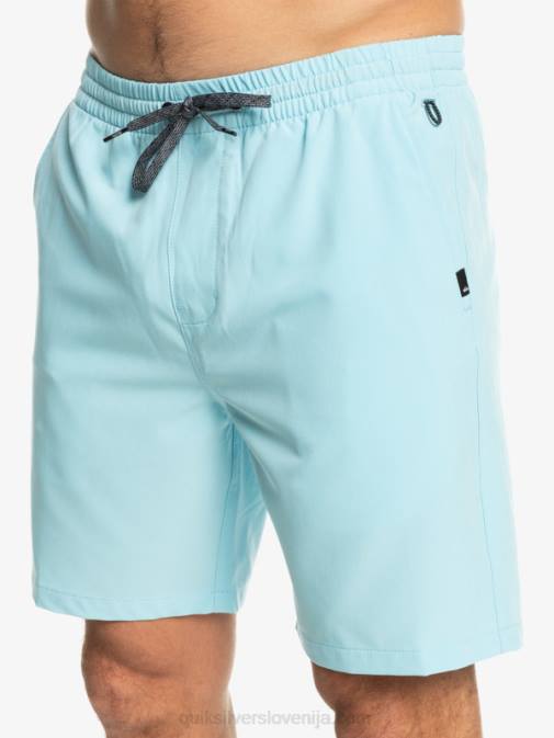 Quiksilver PJ4H347 moški modro nebo oceanske elastične kratke hlače 18 dvoživk