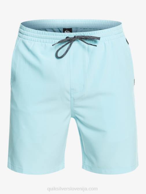 Quiksilver PJ4H347 moški modro nebo oceanske elastične kratke hlače 18 dvoživk