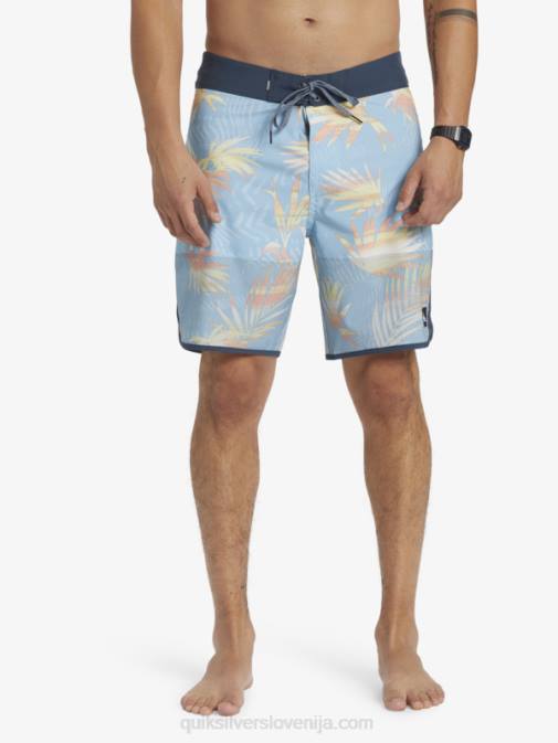 Quiksilver PJ4H34 moški modro nebo Highlite Scallop 19 kratke hlače za desko