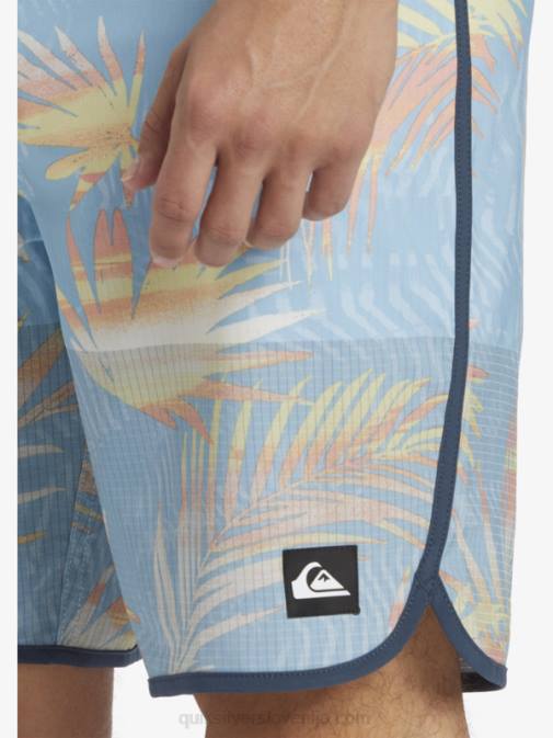 Quiksilver PJ4H34 moški modro nebo Highlite Scallop 19 kratke hlače za desko