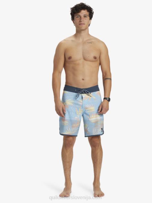 Quiksilver PJ4H34 moški modro nebo Highlite Scallop 19 kratke hlače za desko