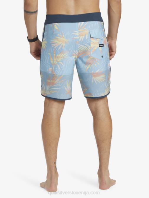 Quiksilver PJ4H34 moški modro nebo Highlite Scallop 19 kratke hlače za desko