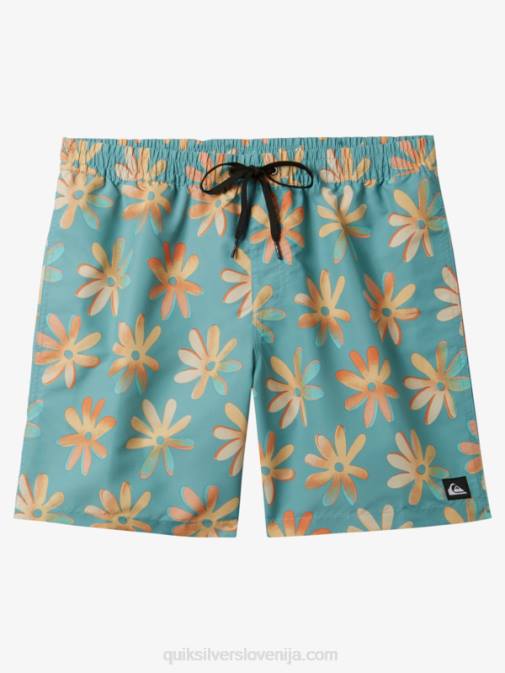 Quiksilver PJ4H353 moški kameja modra ponovno zmešajte 17 udarcev