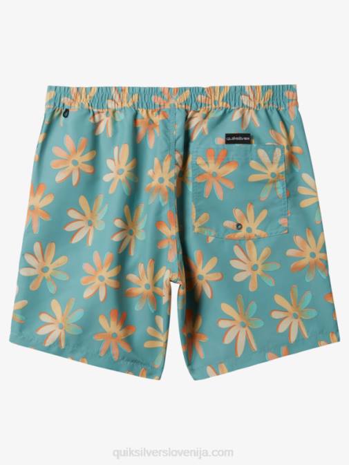 Quiksilver PJ4H353 moški kameja modra ponovno zmešajte 17 udarcev