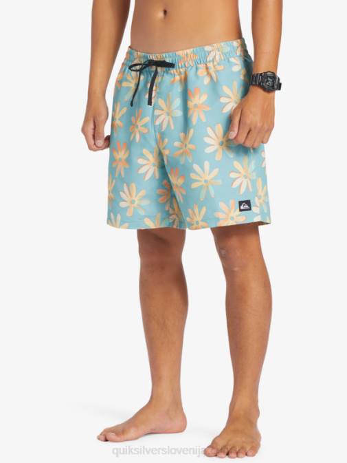 Quiksilver PJ4H353 moški kameja modra ponovno zmešajte 17 udarcev