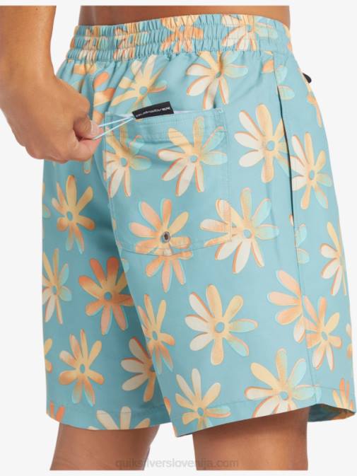 Quiksilver PJ4H353 moški kameja modra ponovno zmešajte 17 udarcev