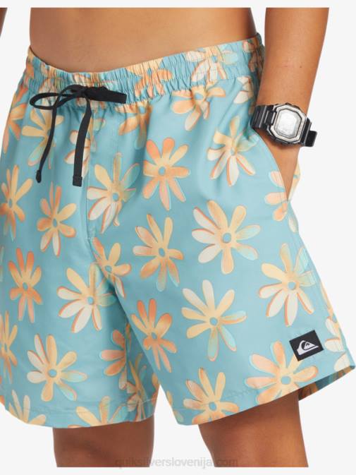 Quiksilver PJ4H353 moški kameja modra ponovno zmešajte 17 udarcev