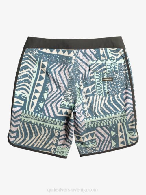 Quiksilver PJ4H36 moški polnočna mornarica Highlite Scallop 19 kratke hlače za desko