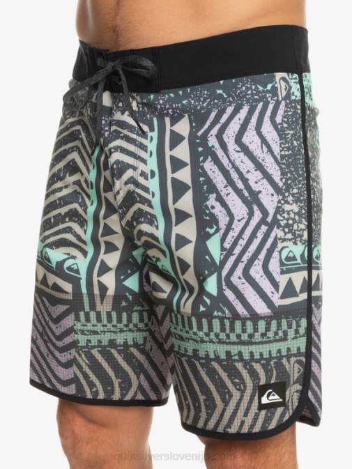 Quiksilver PJ4H36 moški polnočna mornarica Highlite Scallop 19 kratke hlače za desko