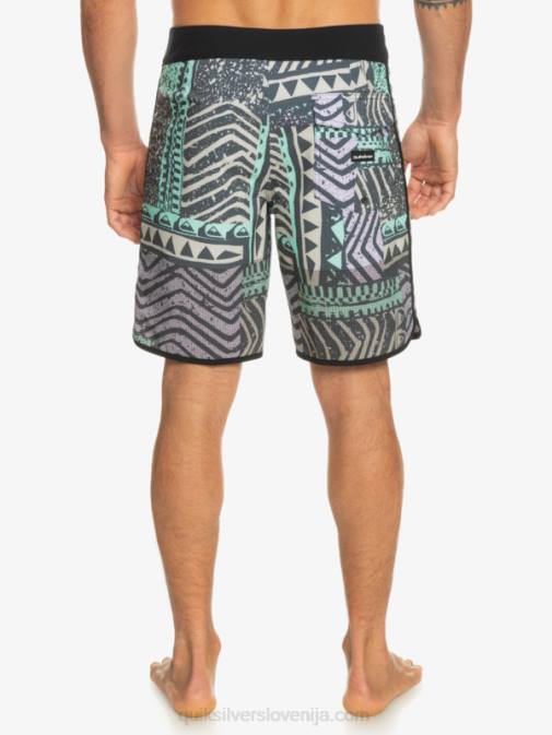 Quiksilver PJ4H36 moški polnočna mornarica Highlite Scallop 19 kratke hlače za desko