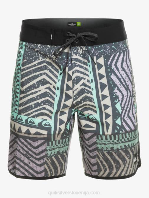 Quiksilver PJ4H36 moški polnočna mornarica Highlite Scallop 19 kratke hlače za desko